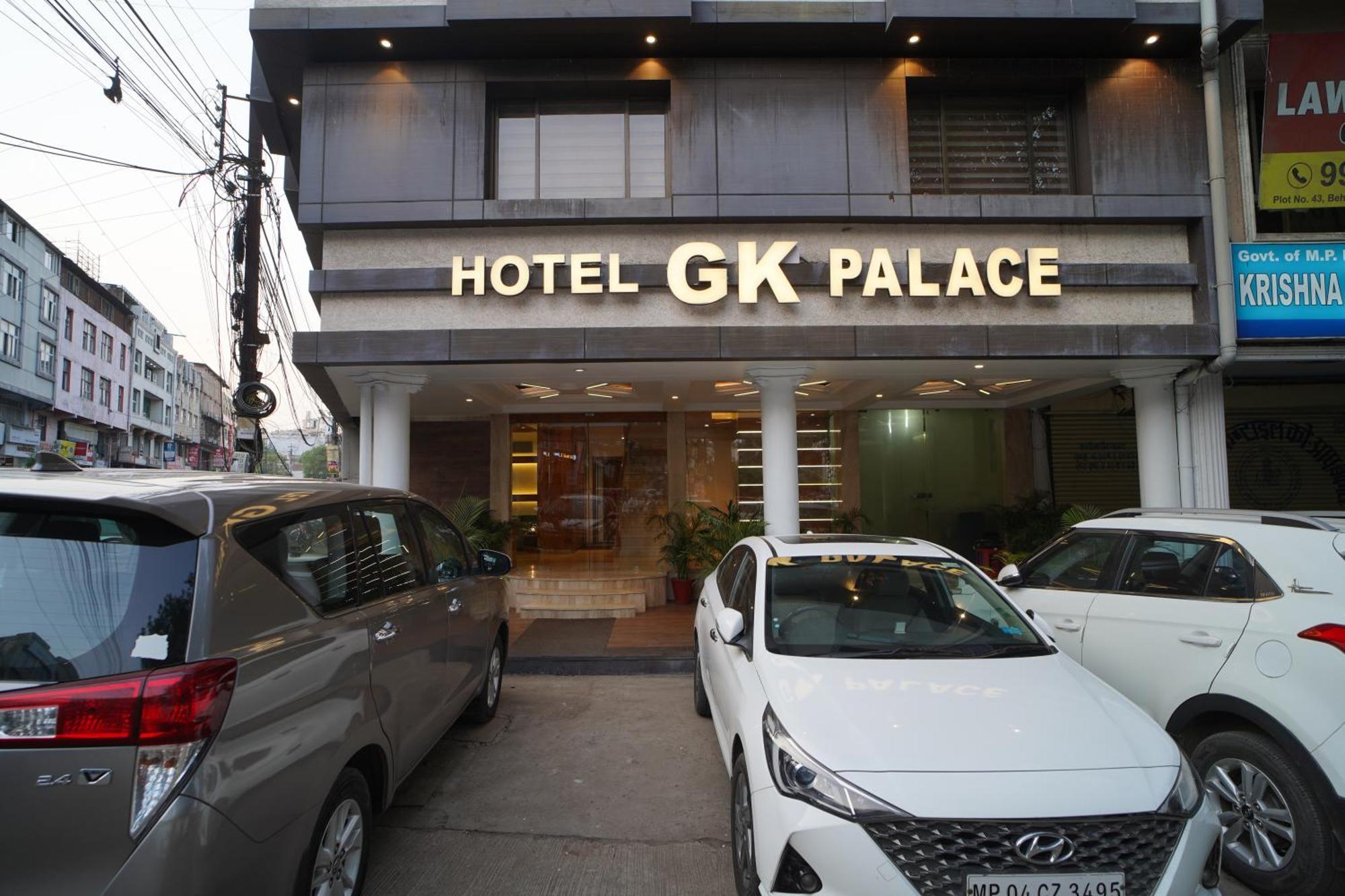 Hotel Gk Palace Bhopal Eksteriør billede